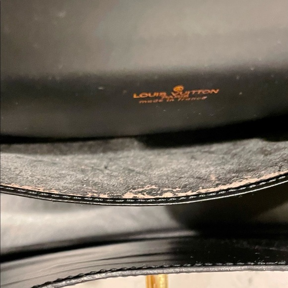 Louis Vuitton Black Tilsitt Bag circa 1988 EUC! - Picture 12 of 16
